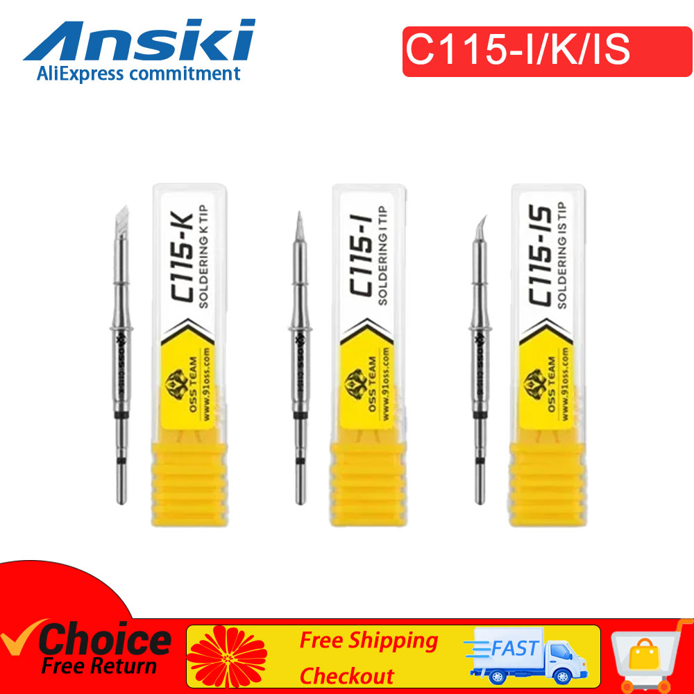 Electronics Repair Team - OSS TEAM C115 I/IS/K Pontas de