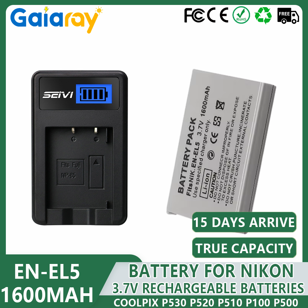 1-4pcs EN-EL5 ENEL5 Bateria +  - Nikon Camera D3500 avaliação e preço