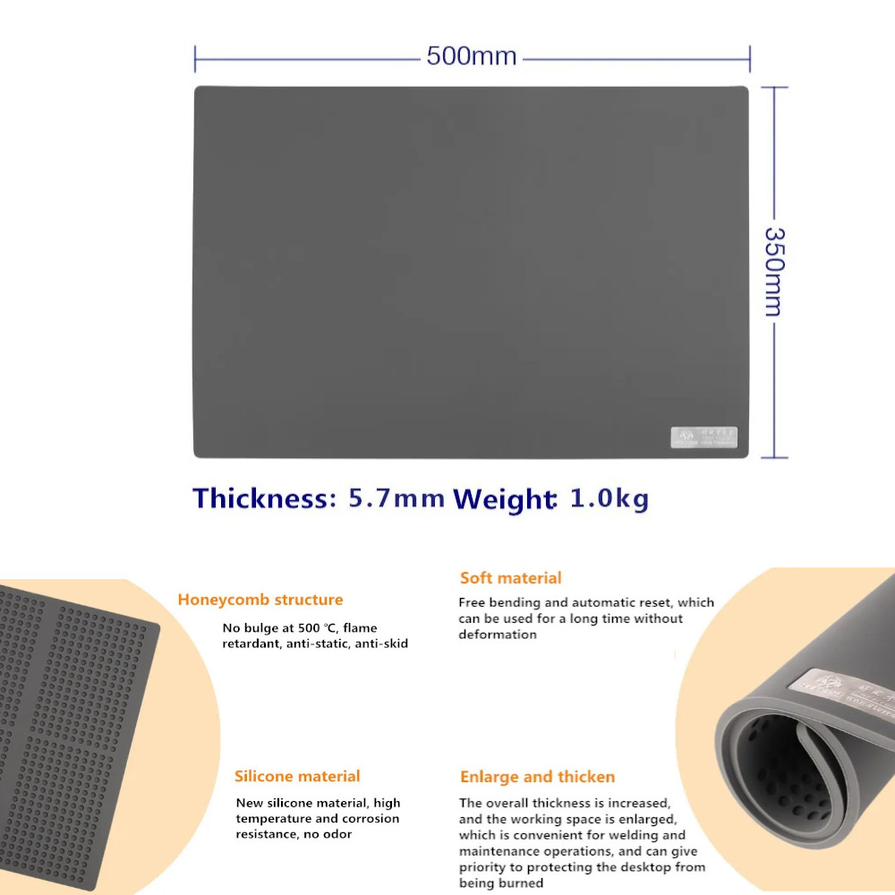 Tapete de Silicone Antiescalda - Electronics Repair Team avaliação e preço