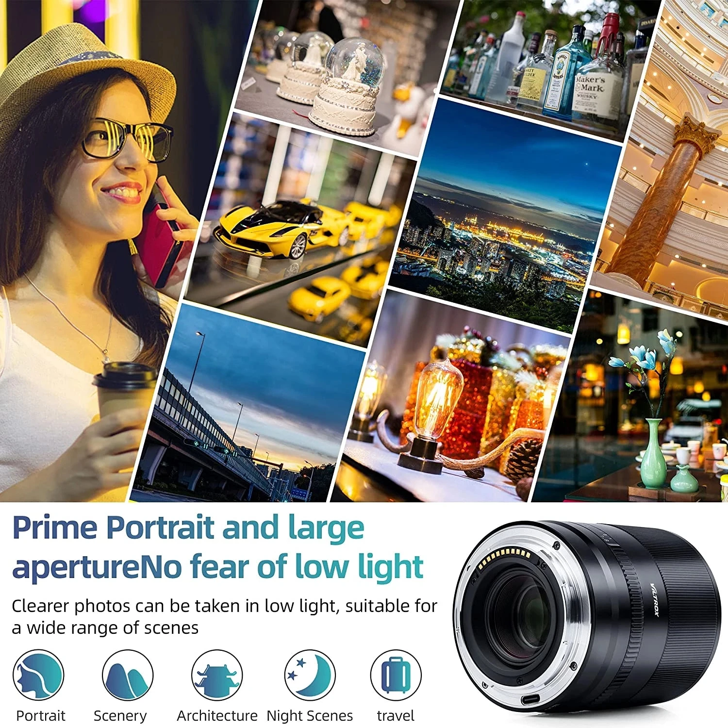 NOVA VILTROX AF 35mm F1.8 Niko - Nikon Camera Z50 avaliação e preço