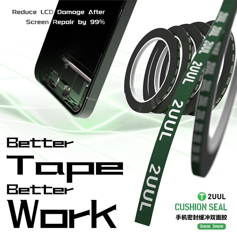 Fita Adesiva de Espuma 2UUL CS - Electronics Repair Tape avaliação e preço